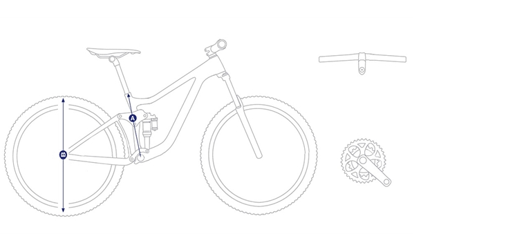 4. Cách chọn khung xe đạp địa hình phù hợp với chiều cao cơ thể